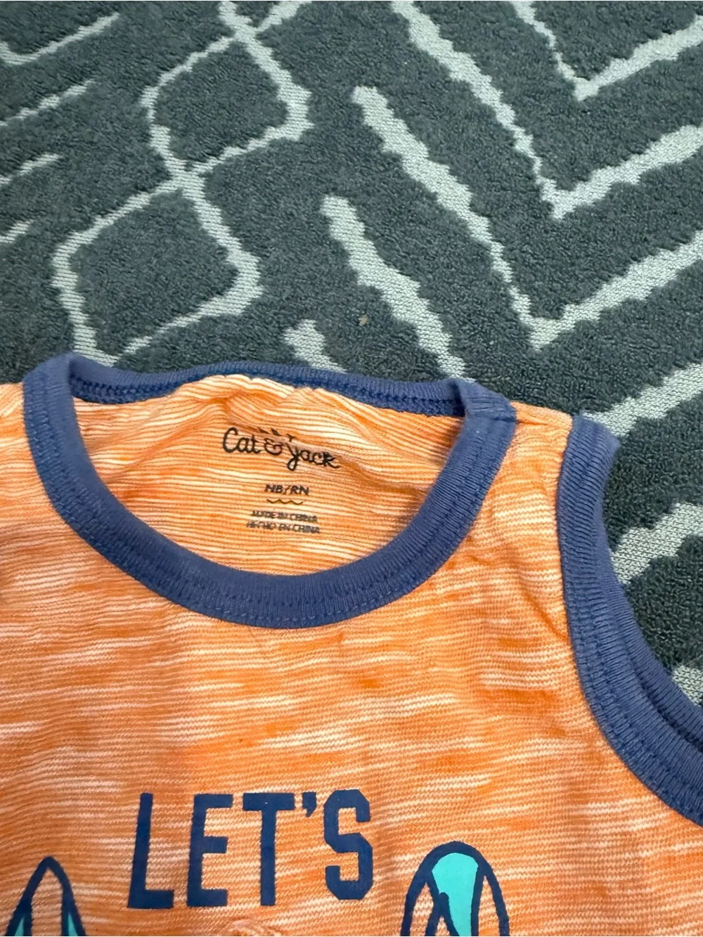 Baby boy romper set